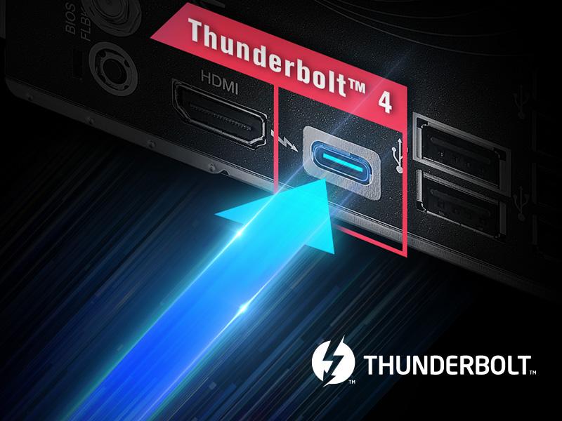 Thunderbolt™ 4/USB4 